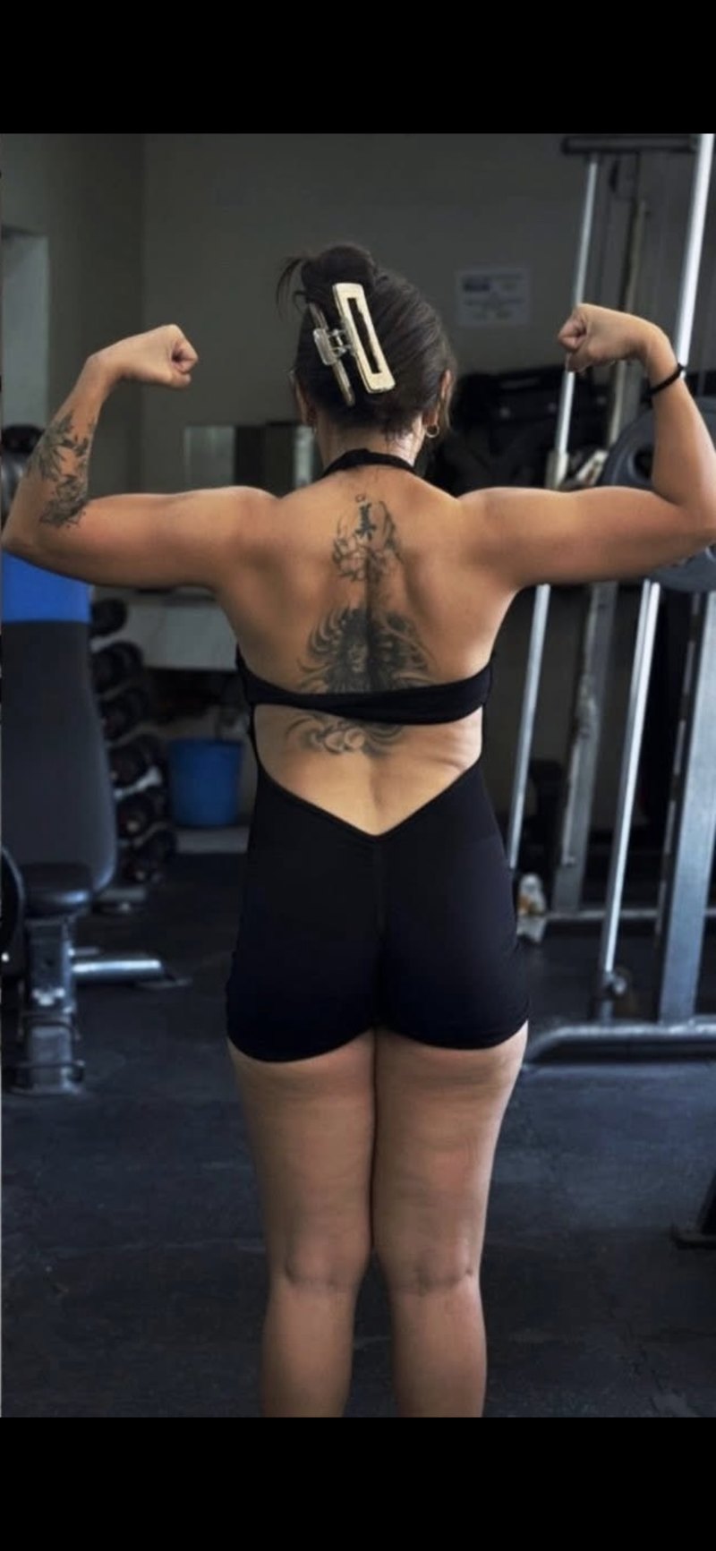 Client after training with Charlie